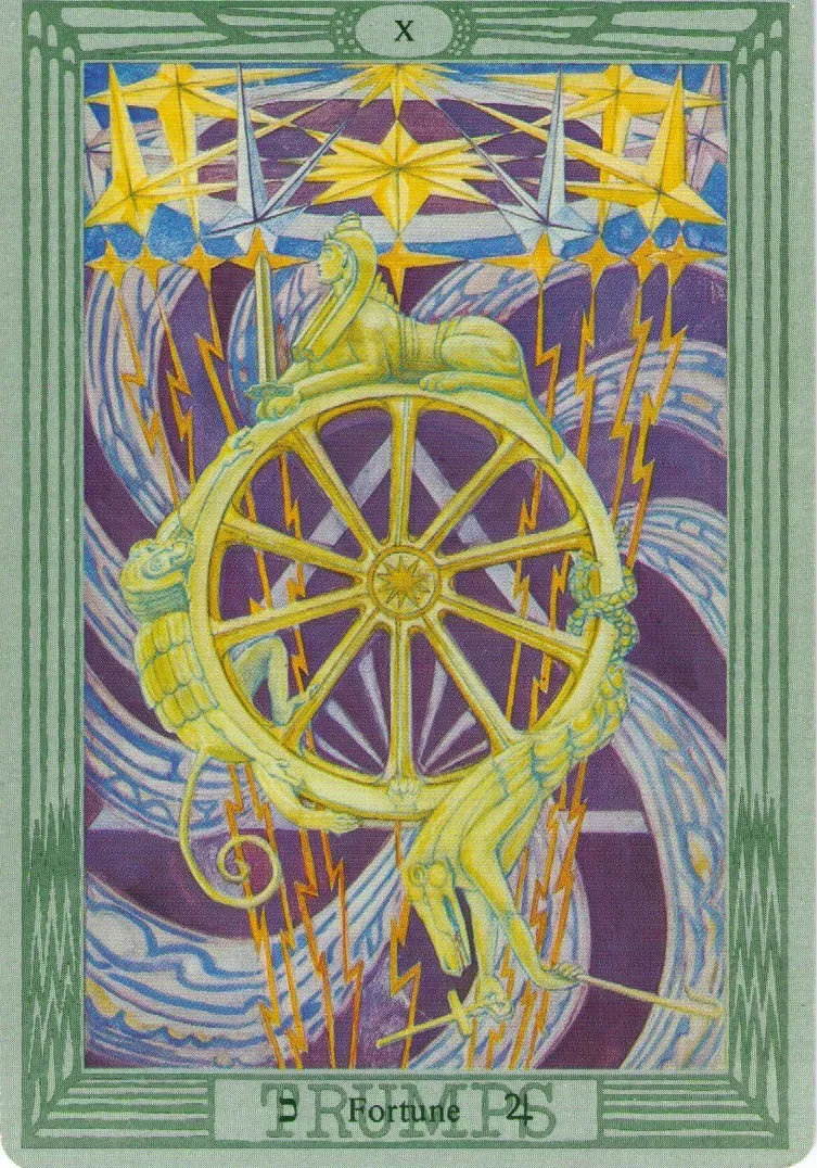 Fortune from Crowley &#x26; Harris&#x27;s Thoth Tarot