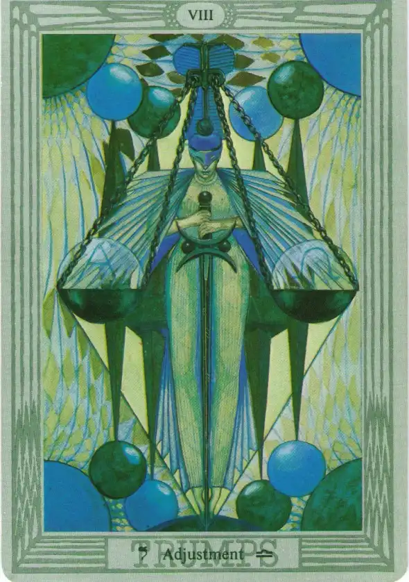 Adjustment from Crowley & Harris's Thoth Tarot