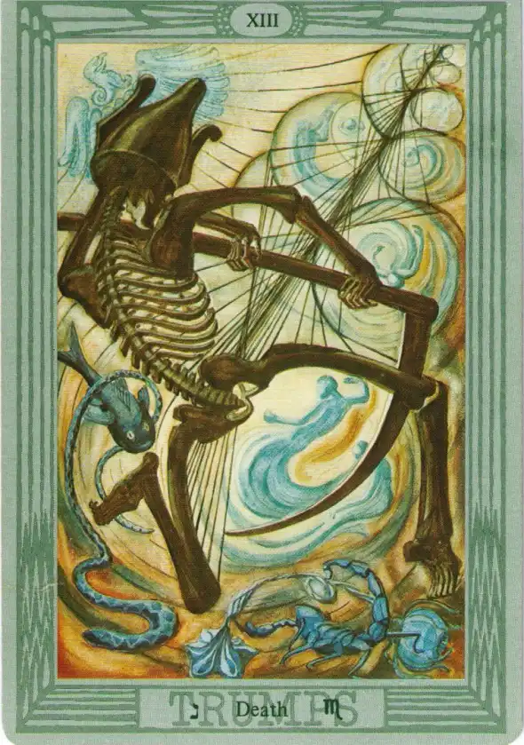 Death from Crowley & Harris's Thoth Tarot